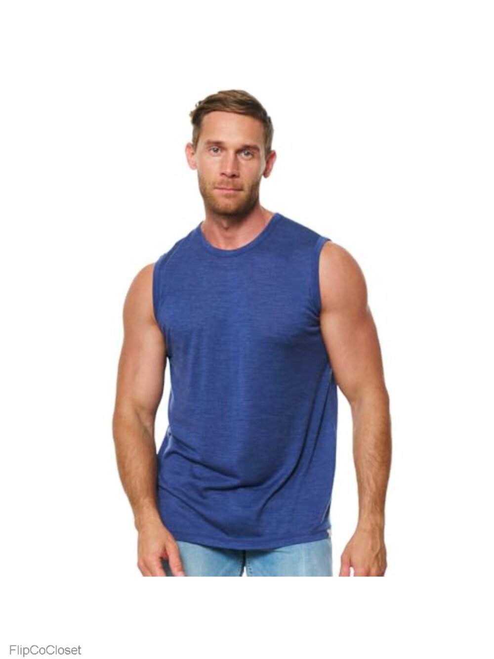 100% Merino Wool Tank Top Men Sleeveless Base Layer Undershirt
